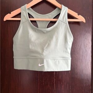 Nike Women's Light Green Sports Bra